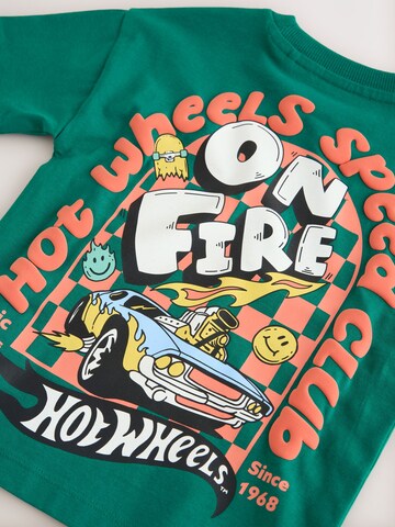T-Shirt 'Hot Wheels' Next en vert