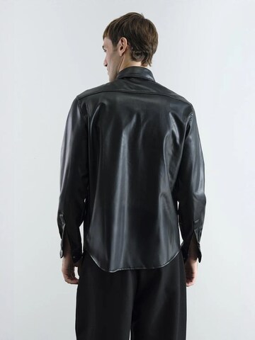 Giesto - Regular Fit Camisa em preto