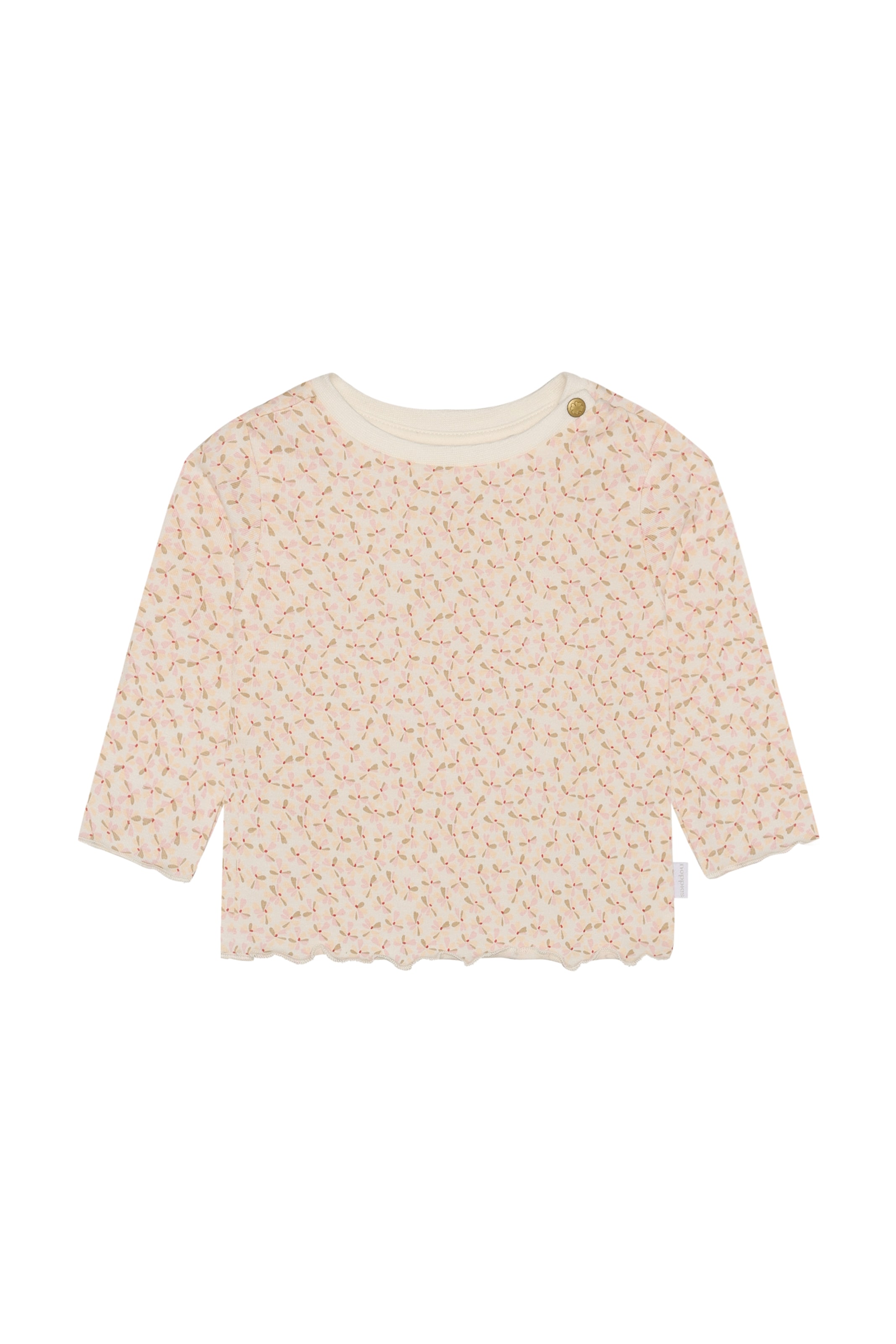 Noppies Shirt in Wit: voorkant