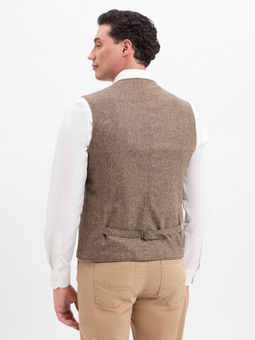 CARL GROSS Weste in Braun