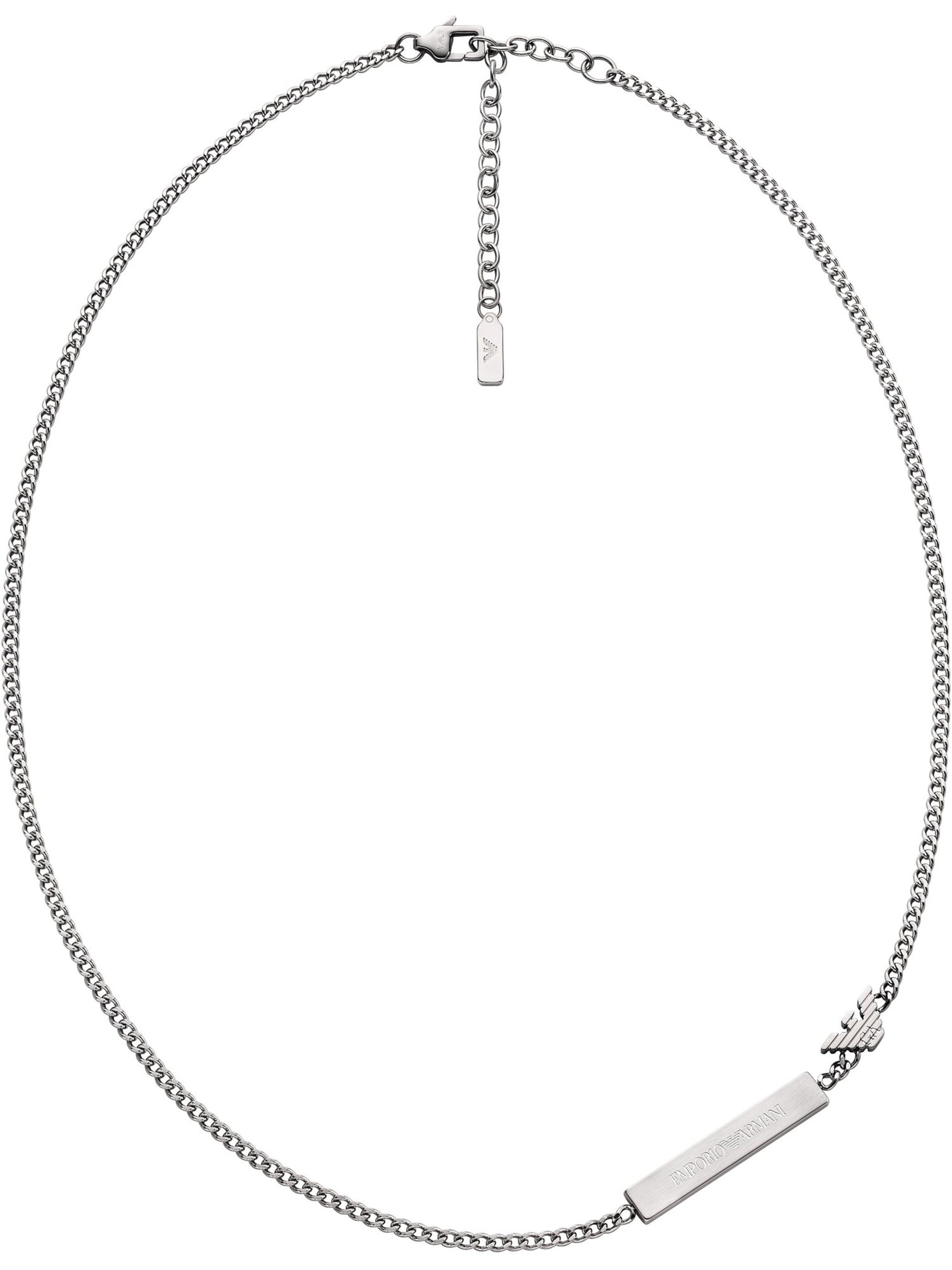 Emporio Armani Necklace in Silver: front
