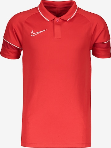 T-Shirt fonctionnel NIKE en rouge : devant