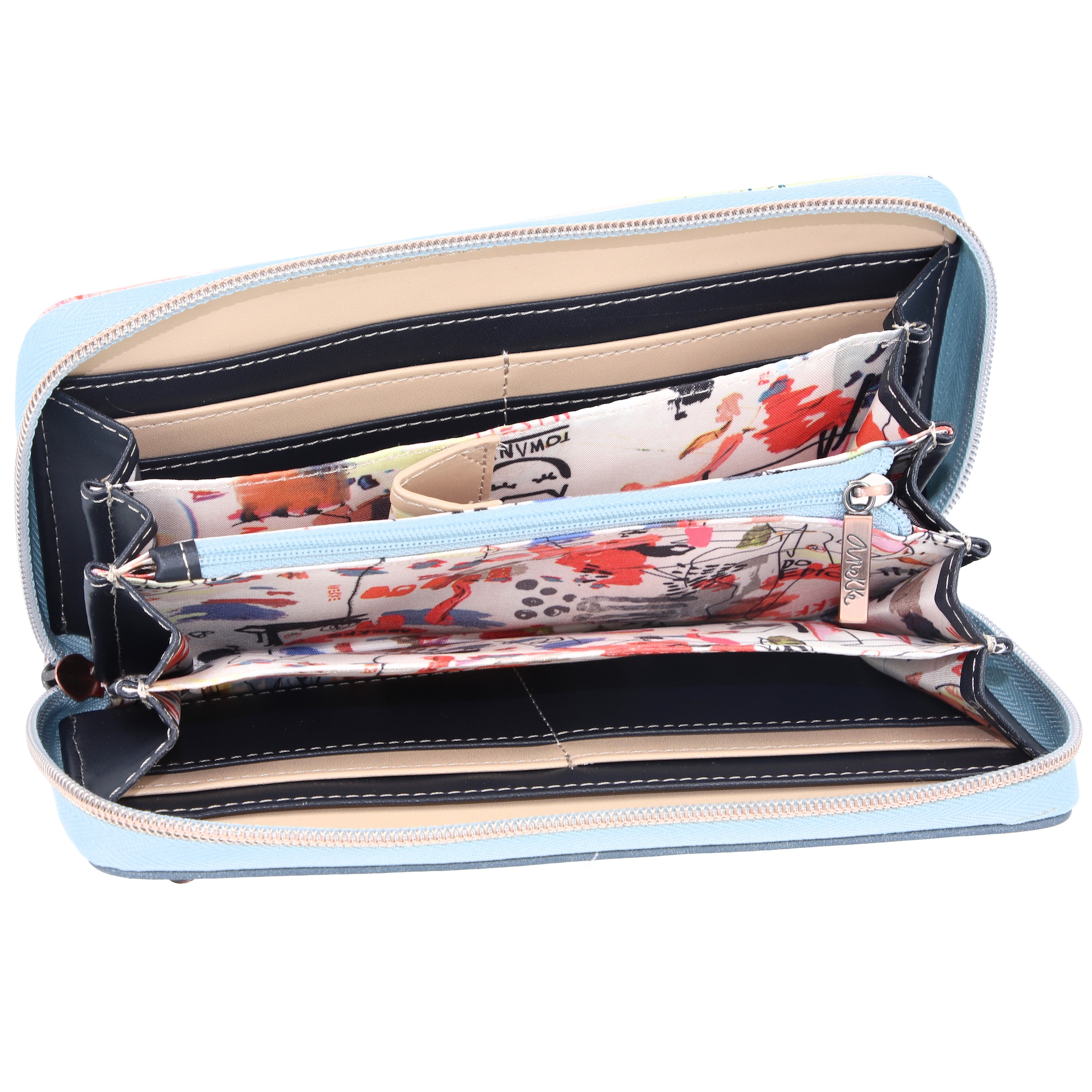 Anekke Wallet 'Fun&Music' in Mixed colors