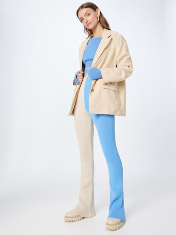 Daisy Street Flared Broek in Beige