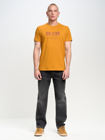 BIG STAR Shirt 'BRUNO' in Orange