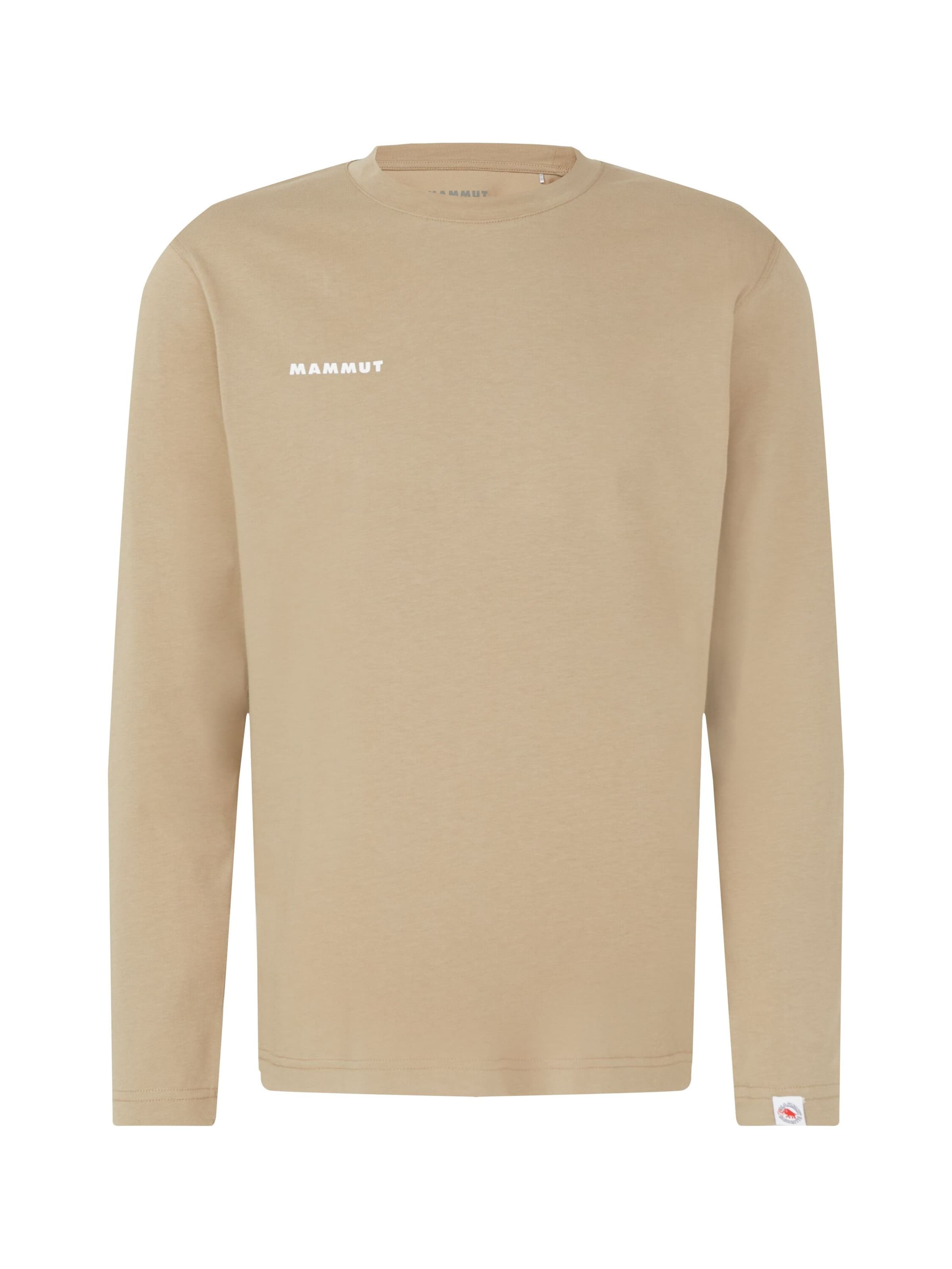 MAMMUT Performance Shirt in Beige: front