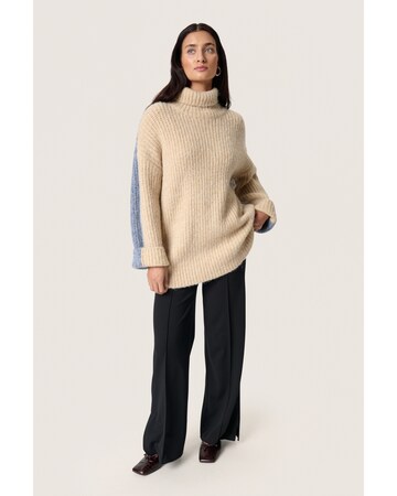 SOAKED IN LUXURY Sweater 'SLPleoni' in Beige