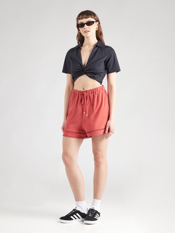 ABOUT YOU Regular Pants 'Hanni' in Orange