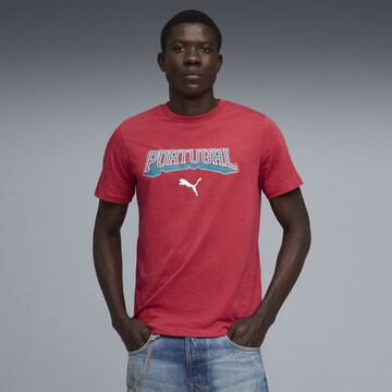 PUMA Performance shirt 'ftblCulture' in Red: front