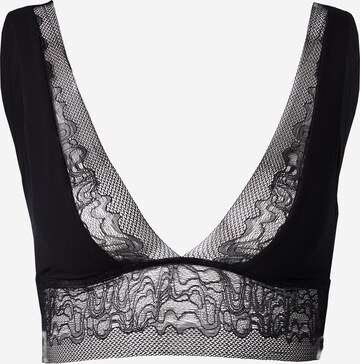 Soutien-gorge 'Shadow' SLOGGI en noir : devant