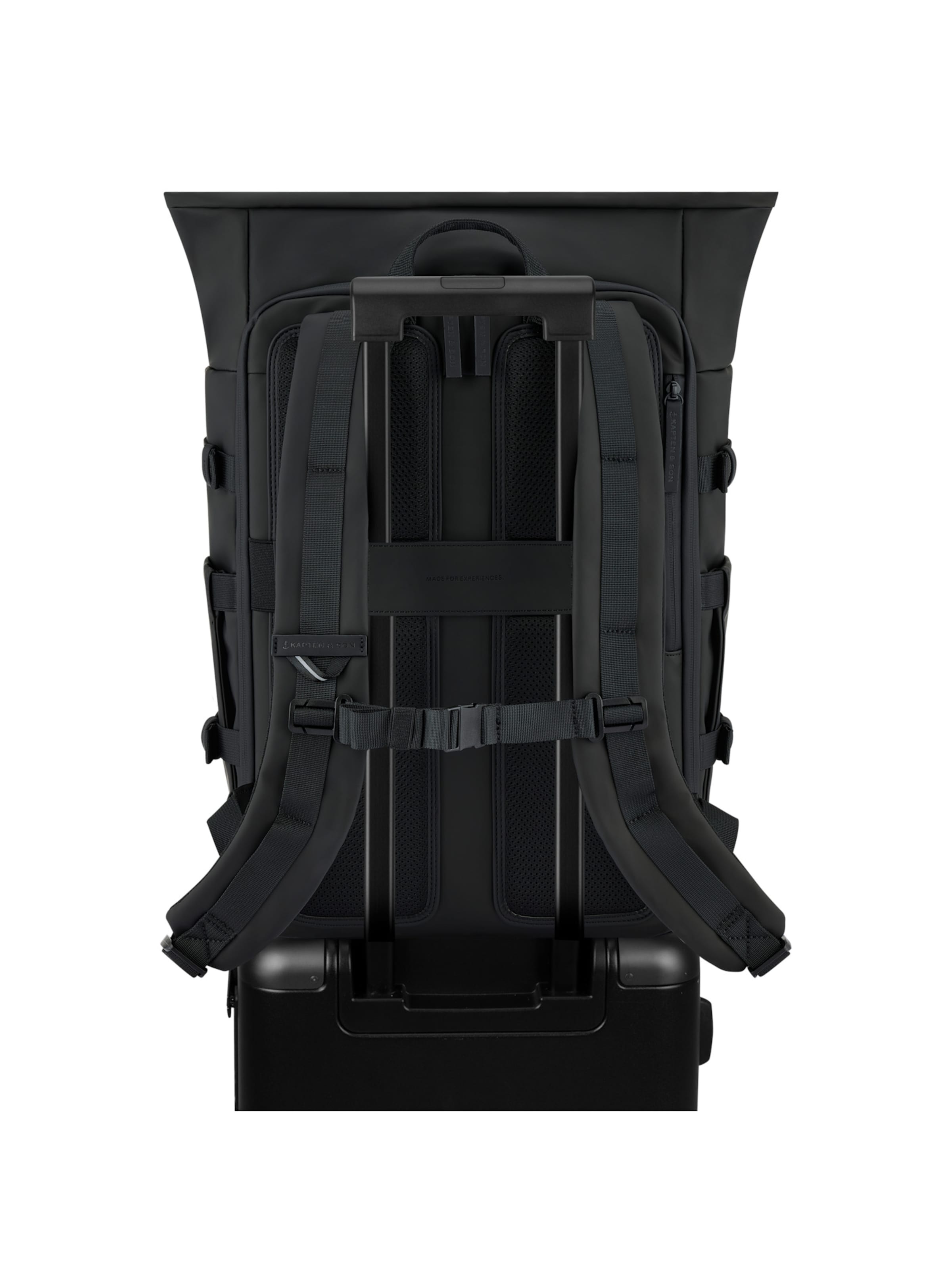 Kapten & Son Rucksack 'Helsinki Pro'‌‌‌‌‌‌‌‌‌‌ in Schwarz
