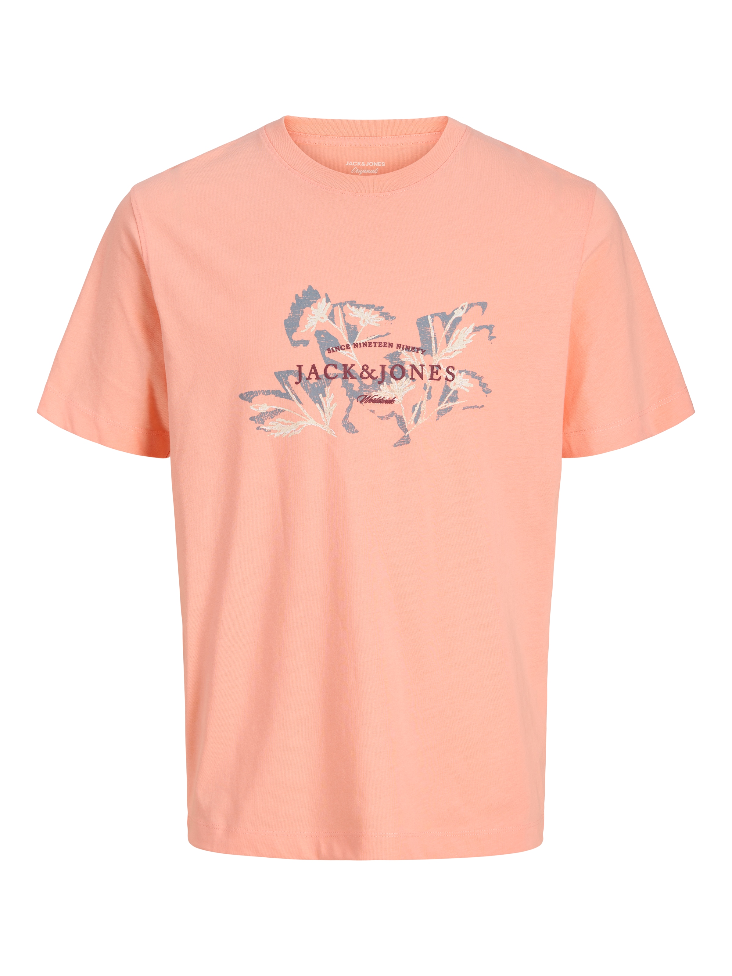 JACK & JONES T-Shirt in Orange: Vorderseite
