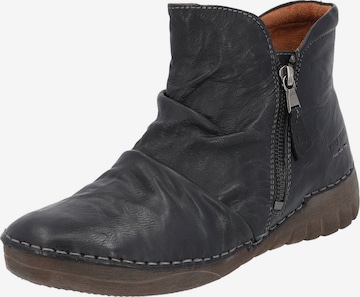 JOSEF SEIBEL Ankle Boots 'Felicia' in Black: front