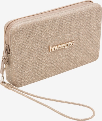 Pochette HAVAIANAS en jaune : devant