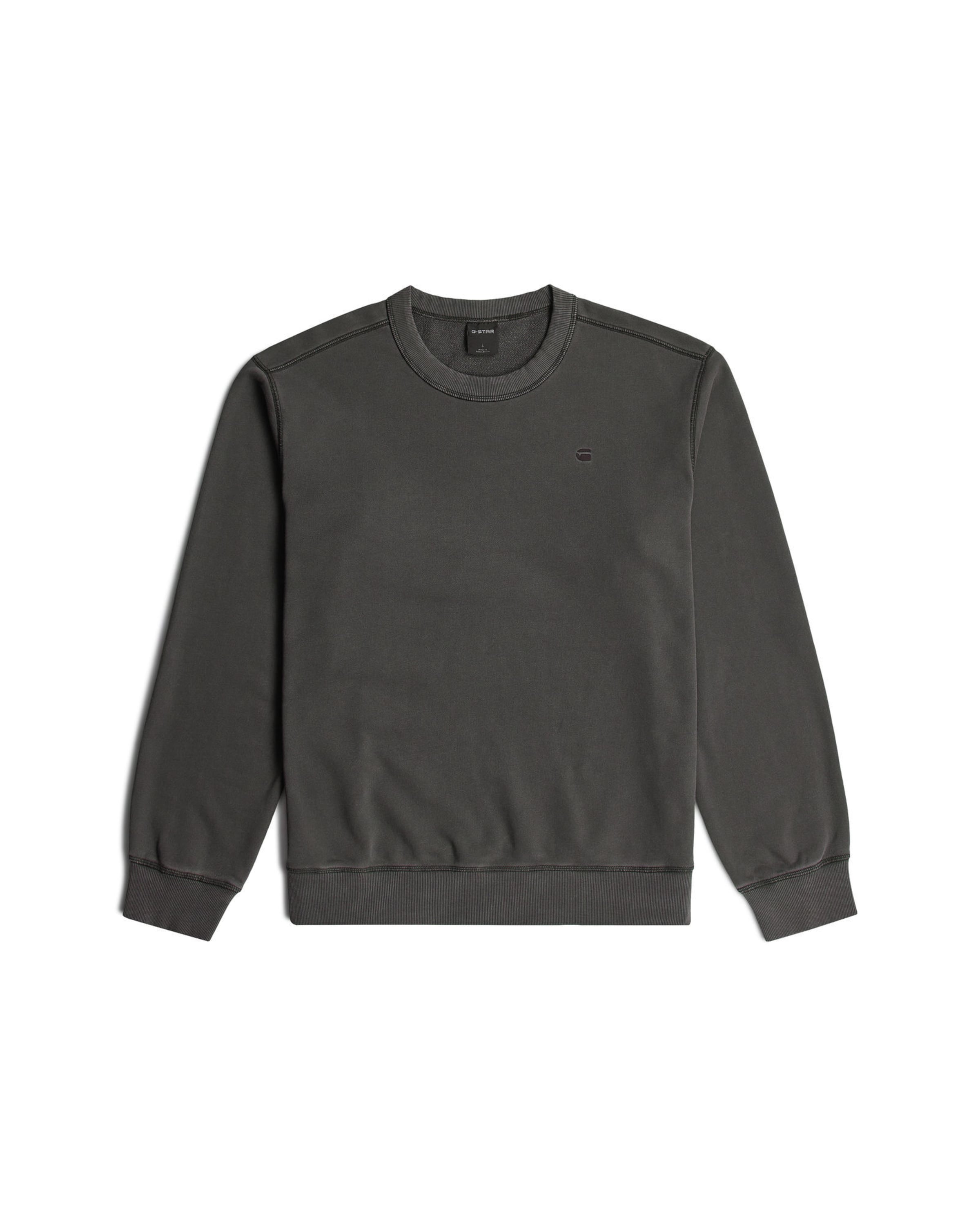 Sweat de sport 'Unit Washed Sweater' G-STAR en gris : devant