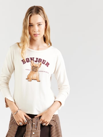 monari - Camiseta en blanco: frente
