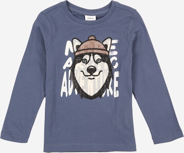 s.Oliver Shirt in Blau: Vorderseite