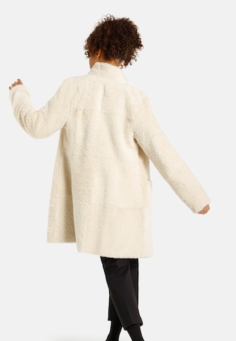 Werner Christ Winter Coat 'Dunja CW' in White