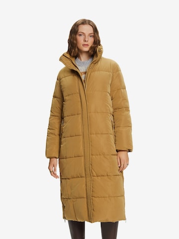 ESPRIT Winter Coat in Brown: front