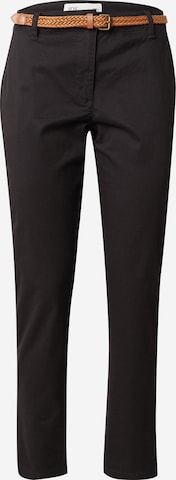 Coupe slim Pantalon chino 'CHICAGO' JDY en noir : devant