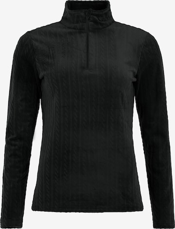 PROTEST Athletic Sweatshirt 'PRTGAIL' in Black: front