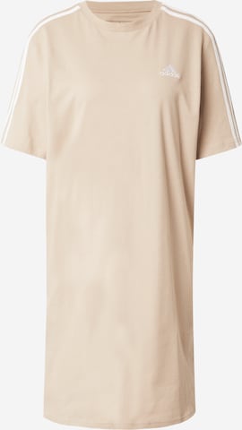 ADIDAS SPORTSWEAR Sportowa sukienka 'Essentials' w kolorze beżowy: przód