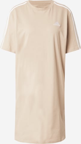 Robe de sport 'Essentials' ADIDAS SPORTSWEAR en beige : devant