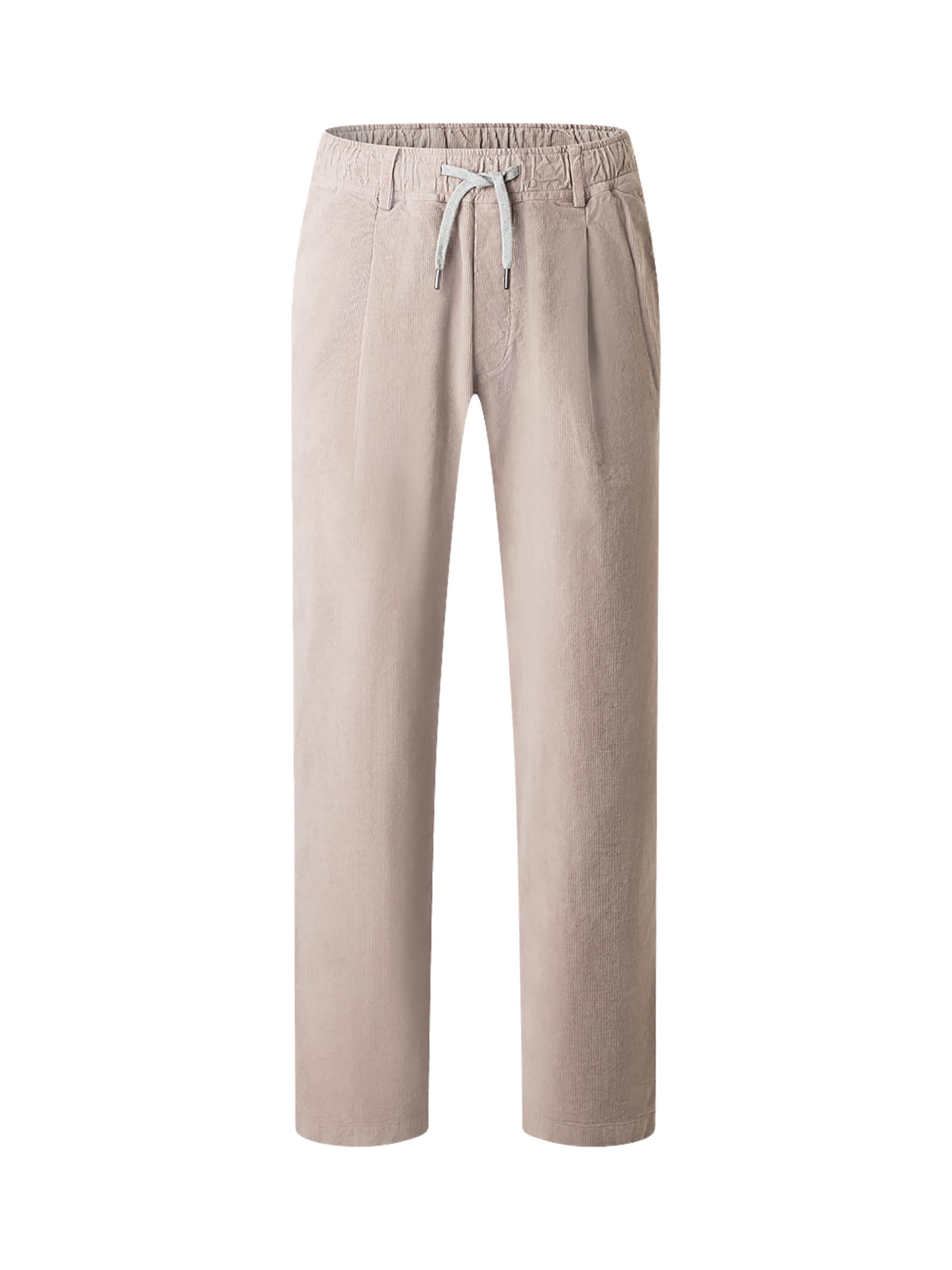 regular Pantaloni con pieghe di MAERZ Muenchen in marrone: frontale