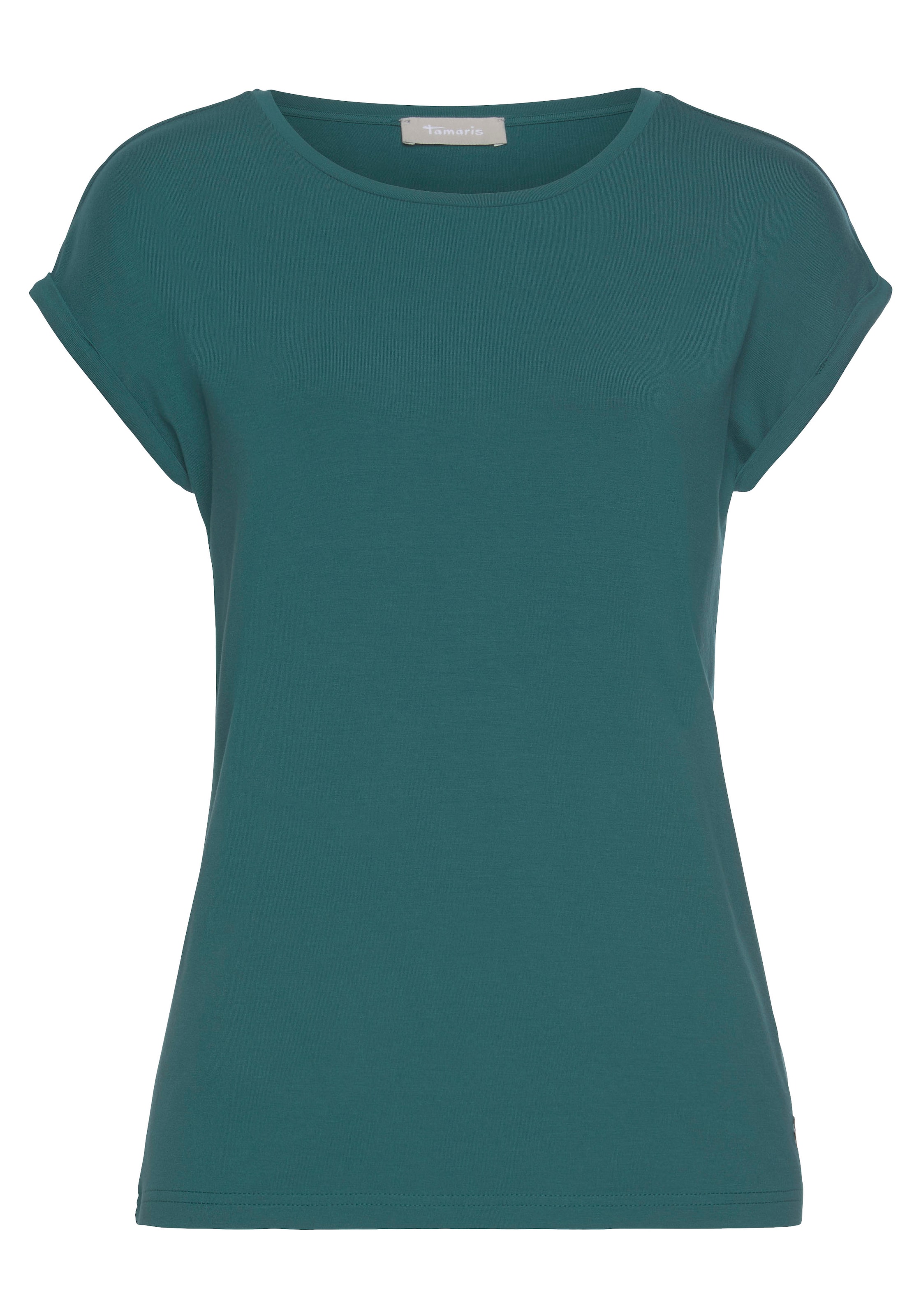 Tamaris T-Shirt in Grün: Vorderseite