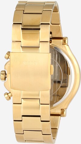 GUESS Uhr 'EDGE' in Gold