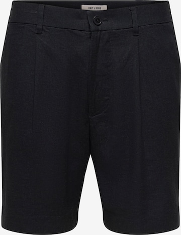 Only & Sons regular Bukser 'ONSLou' i sort: forside