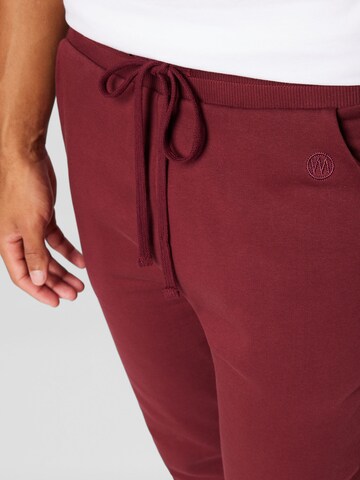 WESTMARK LONDON Tapered Trousers in Red
