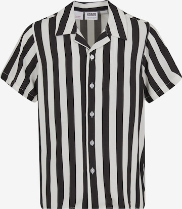 Regular fit Camicia di Urban Classics in nero: frontale