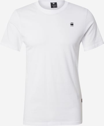 G-STAR Shirt 'Graw' in White: front