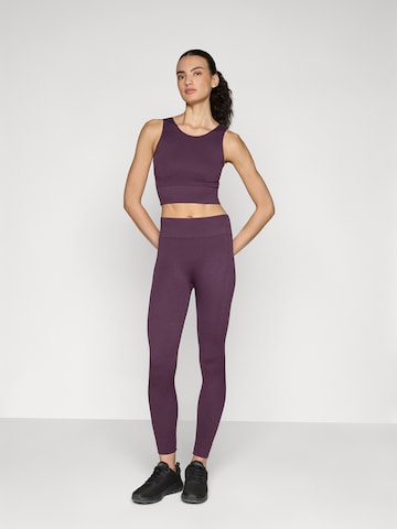 ONLY PLAY Skinny Sporthose 'ONPJAIA' in Lila