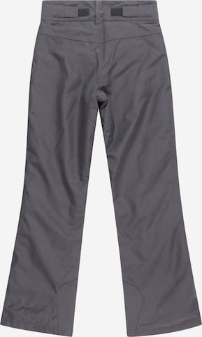 ZIENER Regular Workout Pants 'ALIN' in Grey