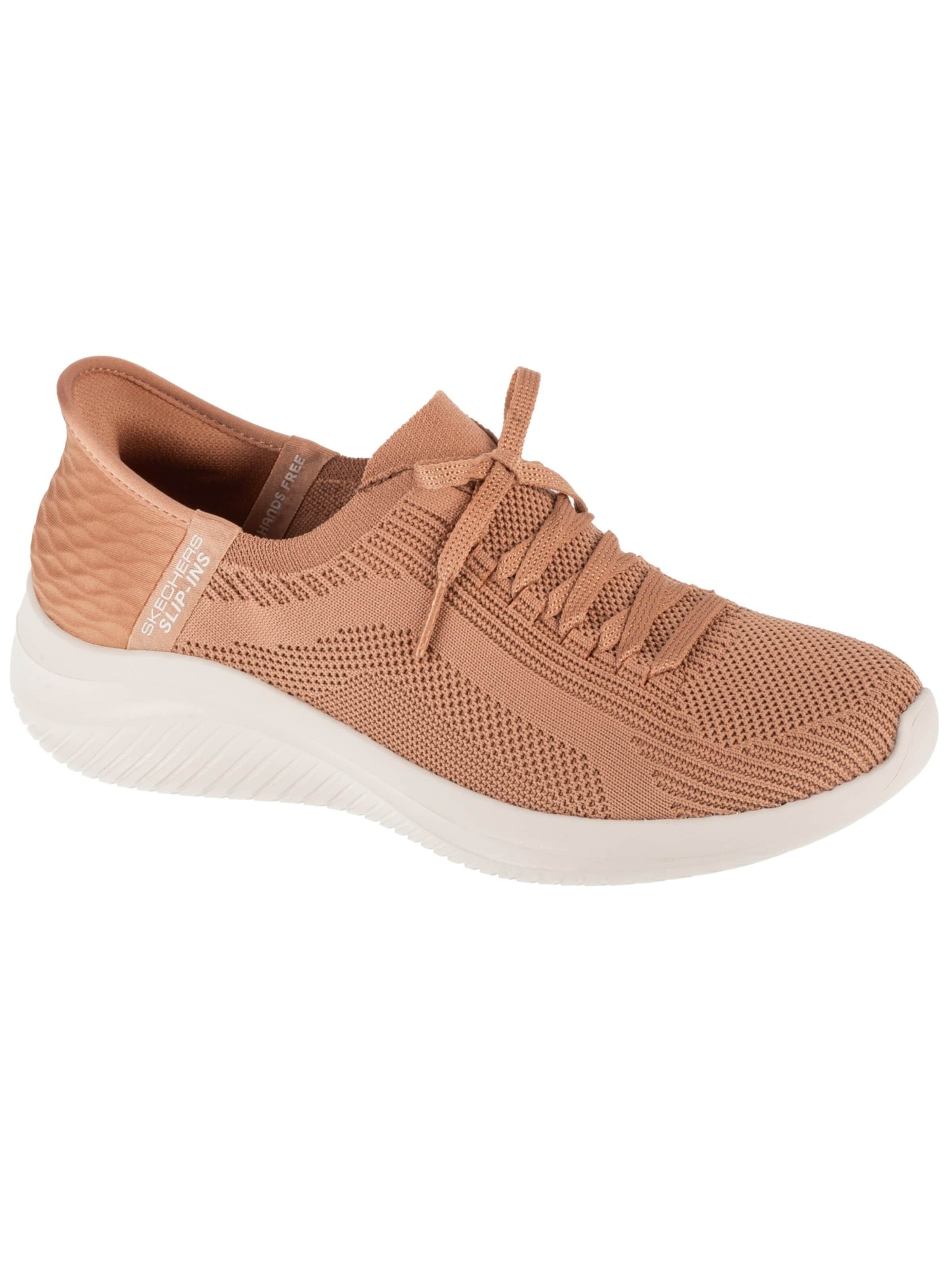 SKECHERS Sneakers laag 'Ultra Flex 3.0' in Bruin: voorkant