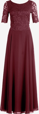Vera Mont Společenské šaty – červená: přední strana