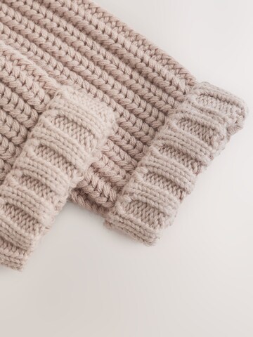 Next Neuletakki värissä beige