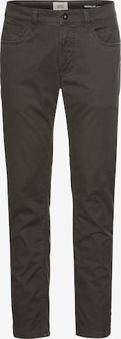 CAMEL ACTIVE Regular Regular Fit 5-Pocket Hose mit Fütterung in Grün: Vorderseite
