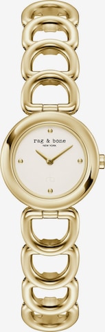 Montre à affichage analogique ' Spire ' rag & bone en or : devant