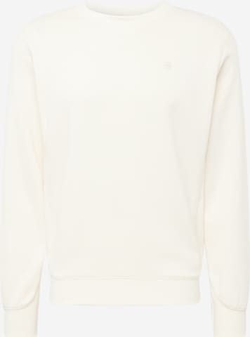 G-Star RAW Sweatshirt 'Premium Core' i beige: forside
