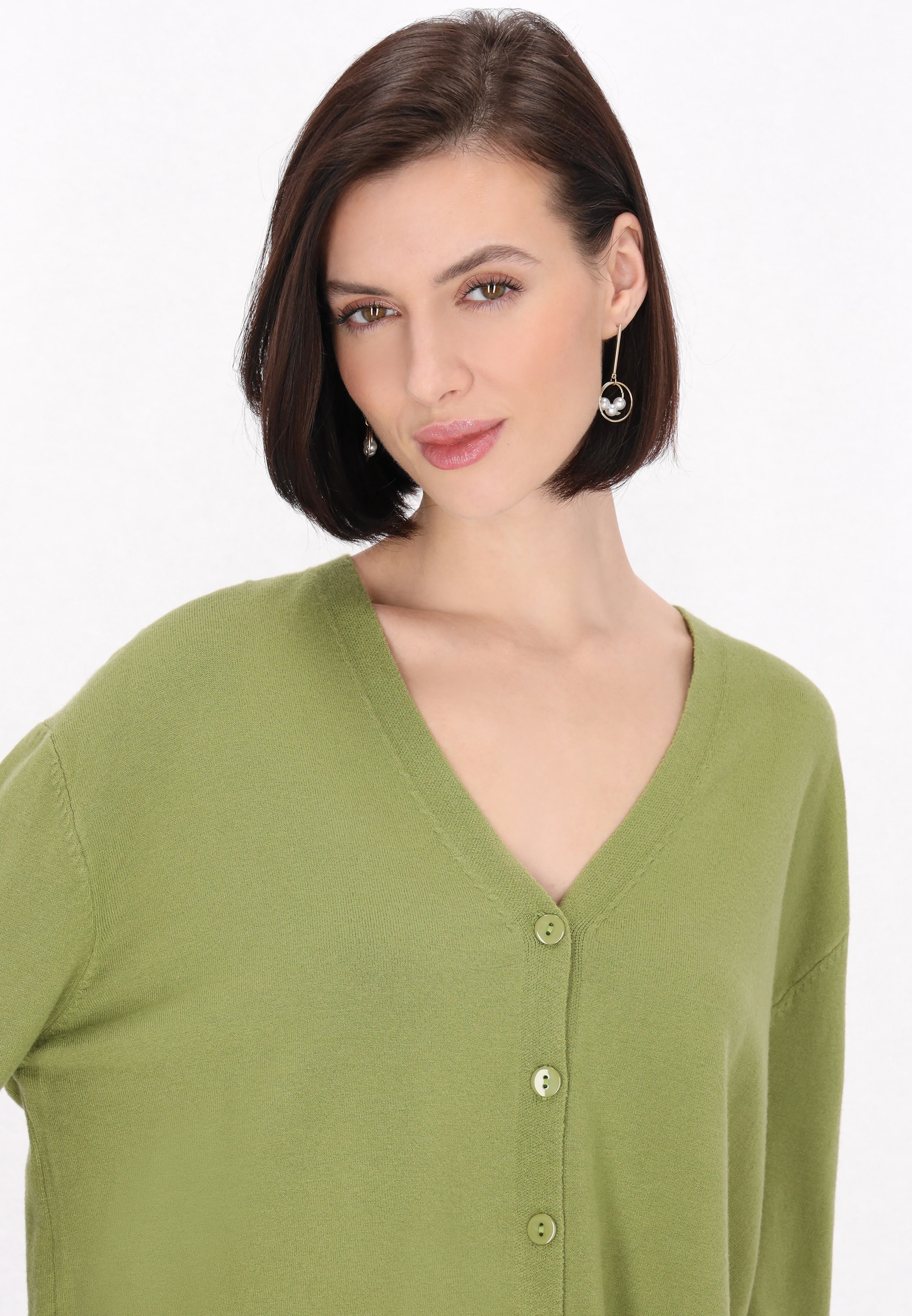 Cardigan FELIPA en vert