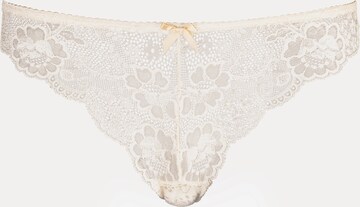 LASCANA String in Beige: voorkant