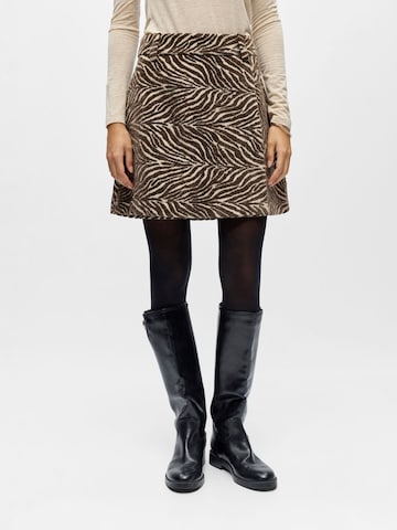 OBJECT Rok 'OBJThea' in Beige: voorkant