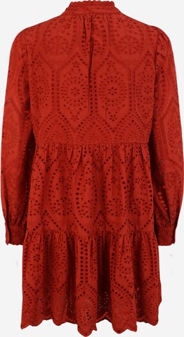 Robe-chemise 'HOLI' Y.A.S Petite en rouge