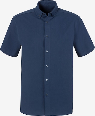 H.I.S Regular fit Button Up Shirt in Blue: front