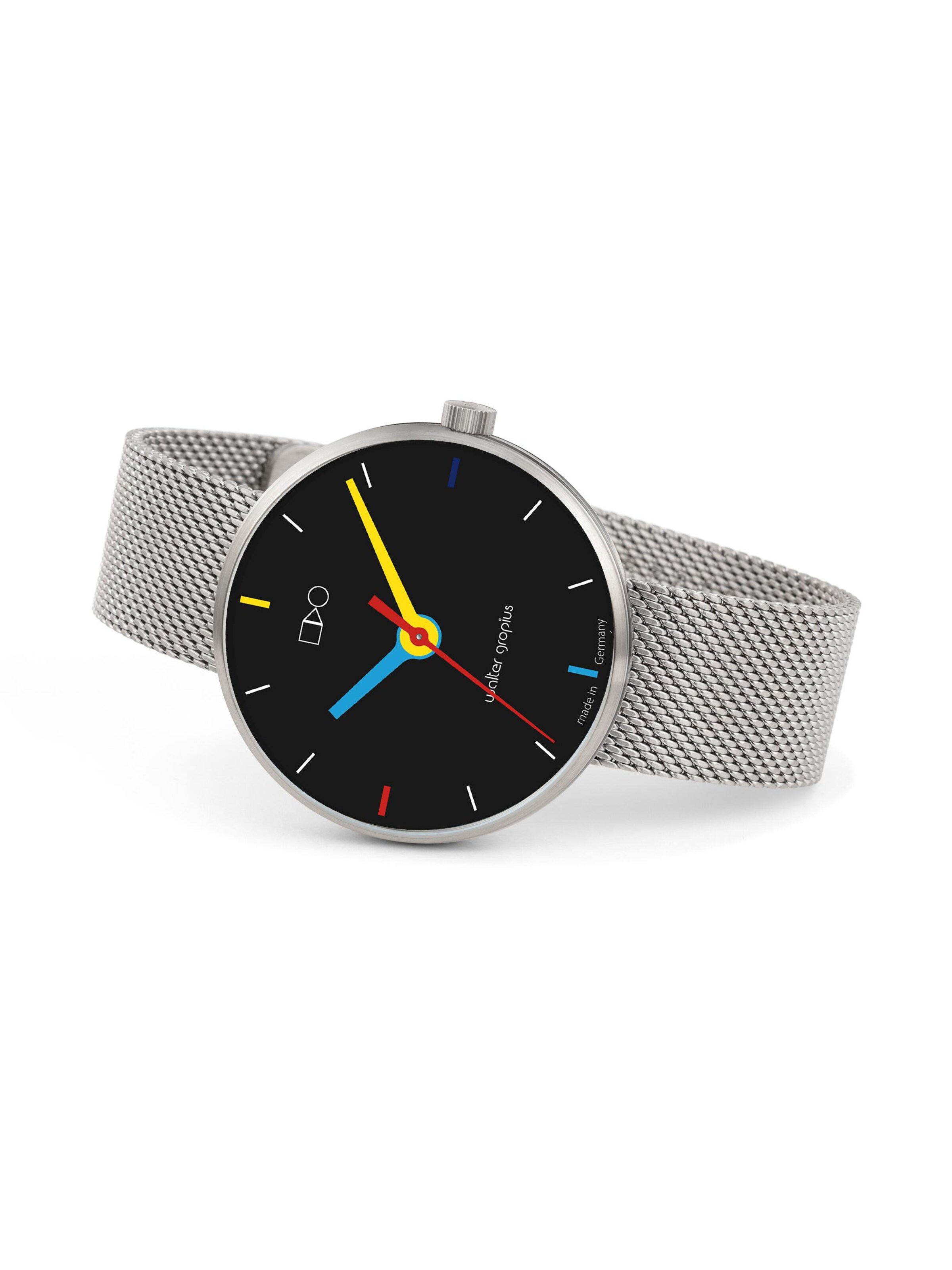 WALTER GROPIUS Analog Watch 'SIMPLEX' in Silver