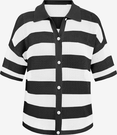 Imily Bela Cardigan i S i sort / hvid, Produktvisning