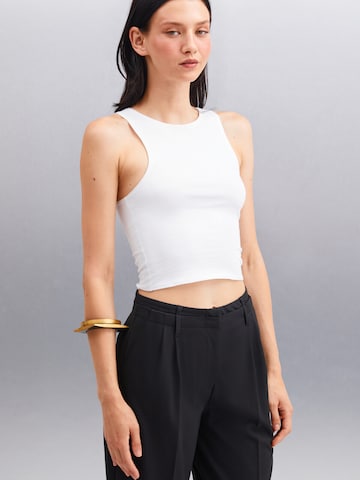 Grimelange Топ в Белый: спереди